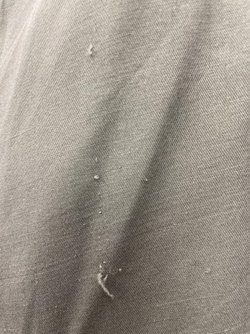 GOOUCH（グーチ）GOOUCH (グーチ) シルクステンカラージャケット カーキ サイズ:Lの古着・服飾アイテム