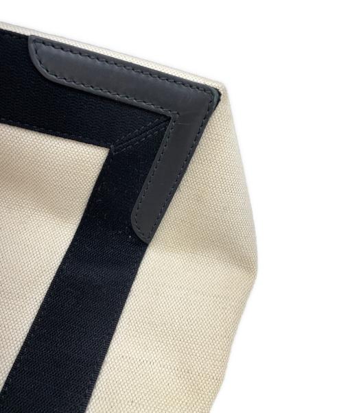 BALENCIAGA（バレンシアガ）BALENCIAGA (バレンシアガ) トートバッグ ベージュ×ブラックの古着・服飾アイテム