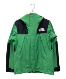 THE NORTH FACE（ザ ノース フェイス）の古着「マウンテンジャケット」｜グリーン×ブラック