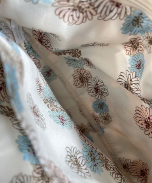 Disney(Duffy The Disney Bear)（ディズニー）Disney(Duffy The Disney Bear) (ディズニー) PAUL & JOE (ポール アンド ジョー) ショルダーバッグ アイボリー×ピンクの古着・服飾アイテム