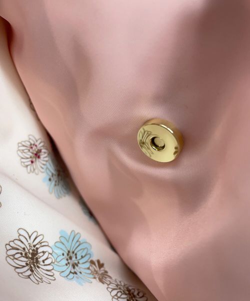 Disney(Duffy The Disney Bear)（ディズニー）Disney(Duffy The Disney Bear) (ディズニー) PAUL & JOE (ポール アンド ジョー) ショルダーバッグ アイボリー×ピンクの古着・服飾アイテム