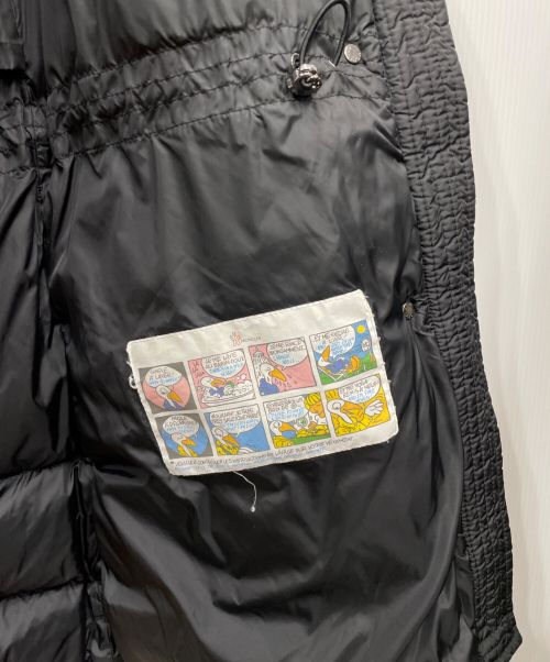 MONCLER（モンクレール）MONCLER (モンクレール) ダウンジャケット ブラック サイズ:SIZE0の古着・服飾アイテム
