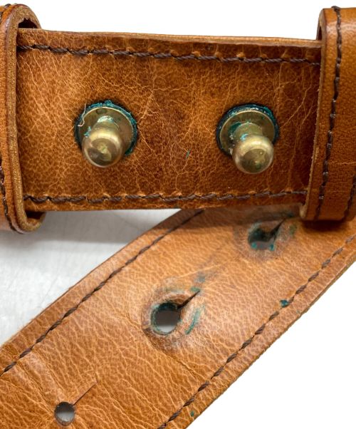 CORNELIAN TAURUS by daisuke iwanaga（コーネリアンタウラス バイ ダイスケイワナガ）CORNELIAN TAURUS by daisuke iwanaga (コーネリアンタウラス バイ ダイスケイワナガ) レザーショルダーバッグ ブラウンの古着・服飾アイテム