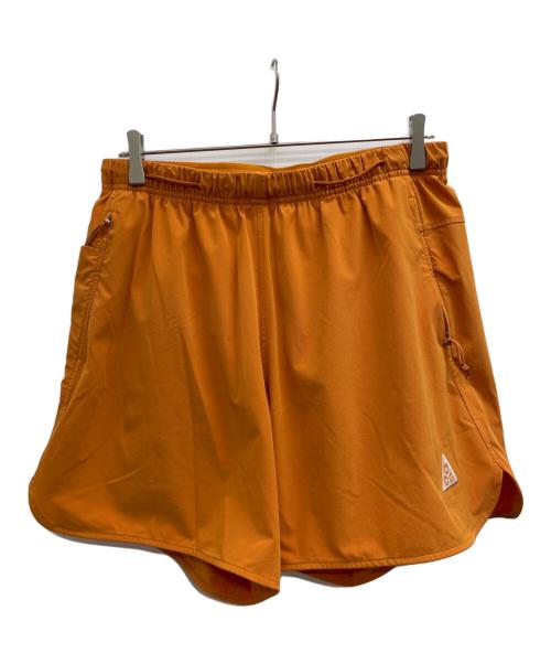NIKE ACG（ナイキエーシージー）NIKE ACG (ナイキエージーシー) ショートパンツ オレンジ サイズ:Lの古着・服飾アイテム