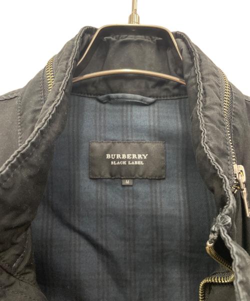 BURBERRY BLACK LABEL（バーバリーブラックレーベル）BURBERRY BLACK LABEL (バーバリーブラックレーベル) M65ジャケット ブラック サイズ:Mの古着・服飾アイテム