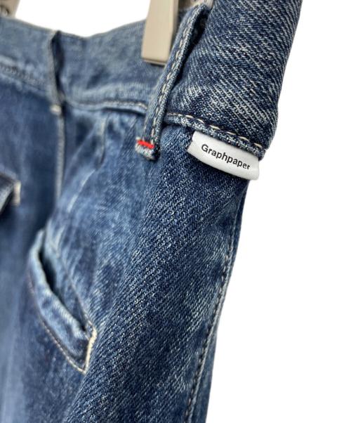 Graphpaper（グラフペーパー）Graphpaper (グラフペーパー) Selvage Denim Two Tuck Pants インディゴ サイズ:1の古着・服飾アイテム