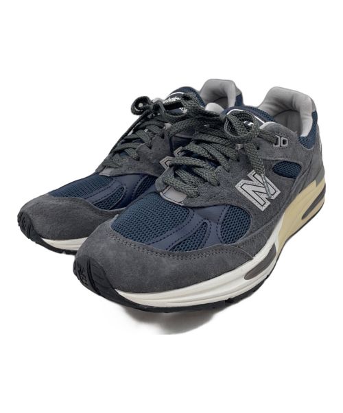 NEW BALANCE（ニューバランス）NEW BALANCE (ニューバランス) Made in UK 991v2 ネイビー×グレー サイズ:26cmの古着・服飾アイテム