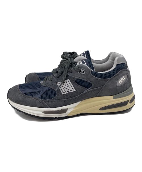 NEW BALANCE（ニューバランス）NEW BALANCE (ニューバランス) Made in UK 991v2 ネイビー×グレー サイズ:26cmの古着・服飾アイテム