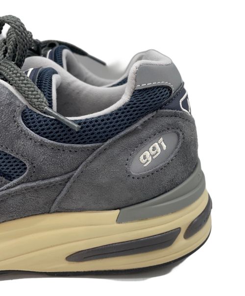 NEW BALANCE（ニューバランス）NEW BALANCE (ニューバランス) Made in UK 991v2 ネイビー×グレー サイズ:26cmの古着・服飾アイテム