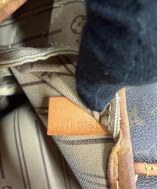 LOUIS VUITTON（ルイ ヴィトン）LOUIS VUITTON (ルイ ヴィトン) ネヴァーフルMM ブラウン サイズ:MMの古着・服飾アイテム