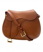 SOMES SADDLEソメスサドル）の古着「ショルダーバッグ」｜ブラウン