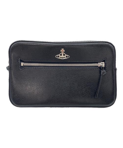 Vivienne Westwood（ヴィヴィアンウエストウッド）Vivienne Westwood (ヴィヴィアンウエストウッド) ボディーバッグ ブラックの古着・服飾アイテム