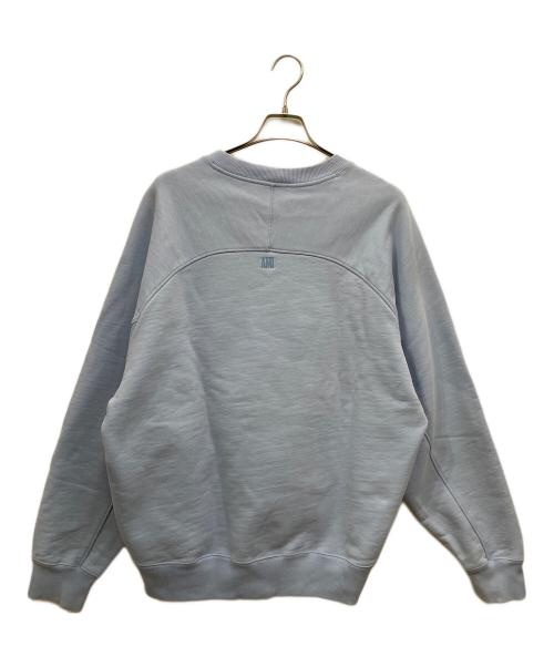 AMI Alexandre Mattiussi（アミアレクサンドルマテュッシ）AMI Alexandre Mattiussi (アミアレクサンドルマテュッシ) ハート刺繍スウェット ブルー サイズ:XXLの古着・服飾アイテム