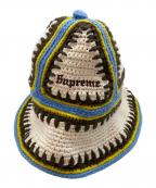 SUPREMEシュプリーム）の古着「Crochet Edge Bell Hat」｜アイボリー×ブラウン