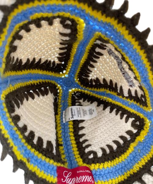 SUPREME（シュプリーム）SUPREME (シュプリーム) Crochet Edge Bell Hat アイボリー×ブラウンの古着・服飾アイテム