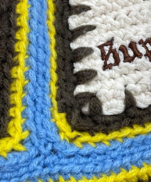 SUPREME（シュプリーム）SUPREME (シュプリーム) Crochet Edge Bell Hat アイボリー×ブラウンの古着・服飾アイテム