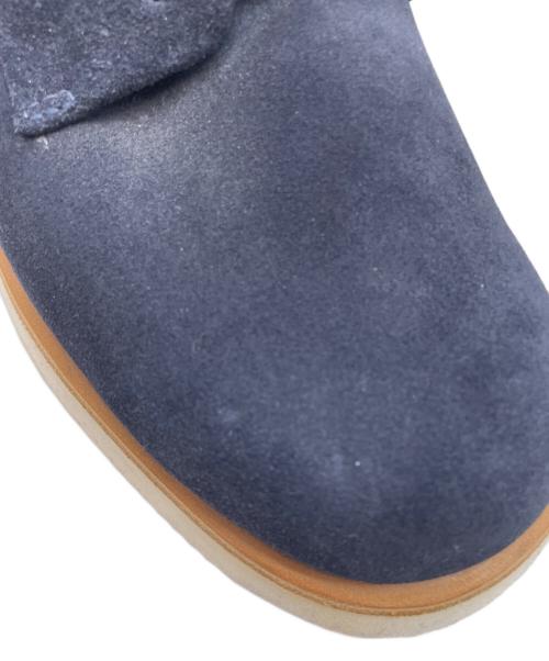 GIORGIO ARMANI（ジョルジョアルマーニ）GIORGIO ARMANI (ジョルジョアルマーニ) スウェードシューズ ネイビー サイズ:7の古着・服飾アイテム