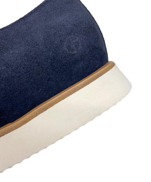 GIORGIO ARMANI（ジョルジョアルマーニ）GIORGIO ARMANI (ジョルジョアルマーニ) スウェードシューズ ネイビー サイズ:7の古着・服飾アイテム