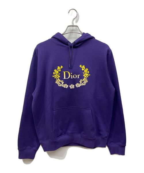 Dior（ディオール）Dior (ディオール) プルオーバーパーカー パープル サイズ:Lの古着・服飾アイテム