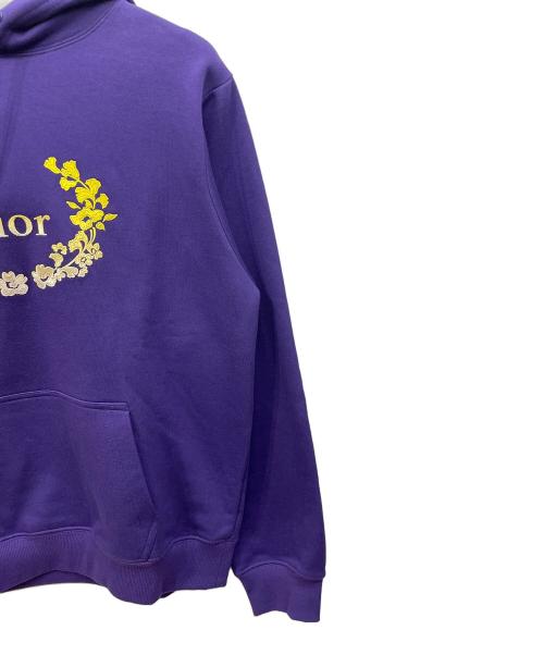Dior（ディオール）Dior (ディオール) プルオーバーパーカー パープル サイズ:Lの古着・服飾アイテム