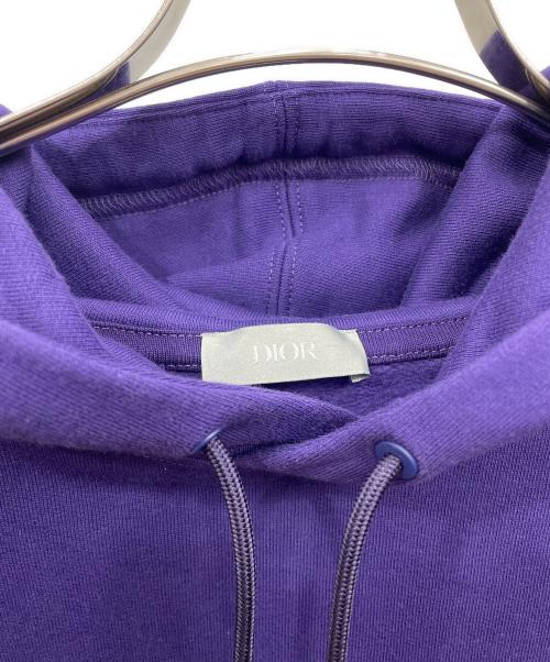 Dior（ディオール）Dior (ディオール) プルオーバーパーカー パープル サイズ:Lの古着・服飾アイテム