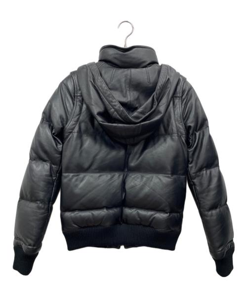 Dior（ディオール）Dior (ディオール) 2WAYレザーダウンジャケット ブラック サイズ:44の古着・服飾アイテム