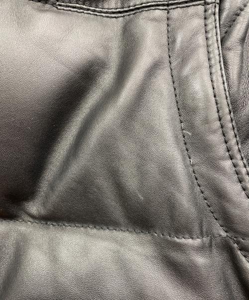 Dior（ディオール）Dior (ディオール) 2WAYレザーダウンジャケット ブラック サイズ:44の古着・服飾アイテム