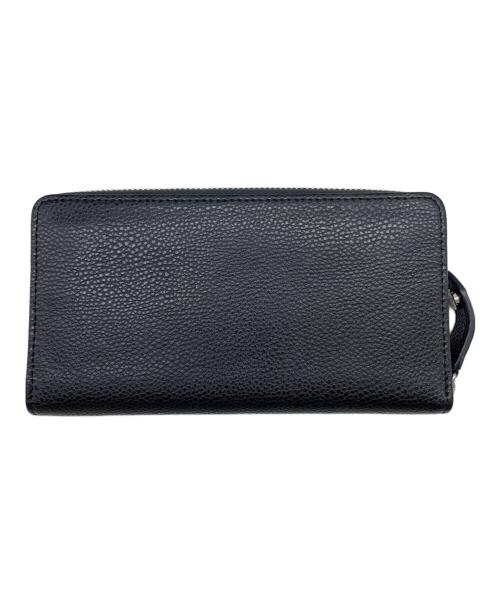 Vivienne Westwood（ヴィヴィアンウエストウッド）Vivienne Westwood (ヴィヴィアンウエストウッド) ラウンドファスナー財布 ブラックの古着・服飾アイテム