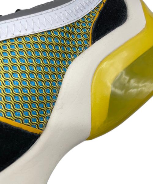 COACH（コーチ）COACH (コーチ) ローカットスニーカー ブラック×イエロー サイズ:255の古着・服飾アイテム