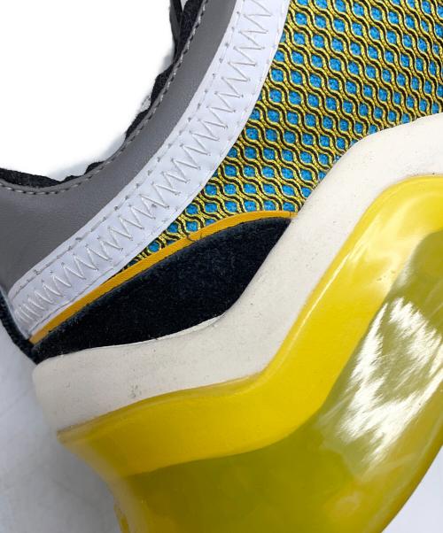 COACH（コーチ）COACH (コーチ) ローカットスニーカー ブラック×イエロー サイズ:255の古着・服飾アイテム