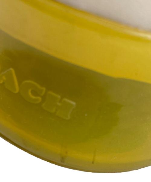 COACH（コーチ）COACH (コーチ) ローカットスニーカー ブラック×イエロー サイズ:255の古着・服飾アイテム