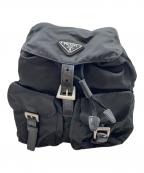 PRADAプラダ）の古着「リュック」｜ブラック