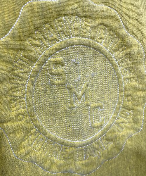 Champion REVERSE WEAVE（チャンピオン リバース ウィーブ）Champion REVERSE WEAVE (チャンピオン リバース ウィーブ) スウェット イエロー サイズ:LARGEの古着・服飾アイテム