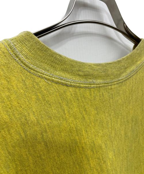 Champion REVERSE WEAVE（チャンピオン リバース ウィーブ）Champion REVERSE WEAVE (チャンピオン リバース ウィーブ) スウェット イエロー サイズ:LARGEの古着・服飾アイテム