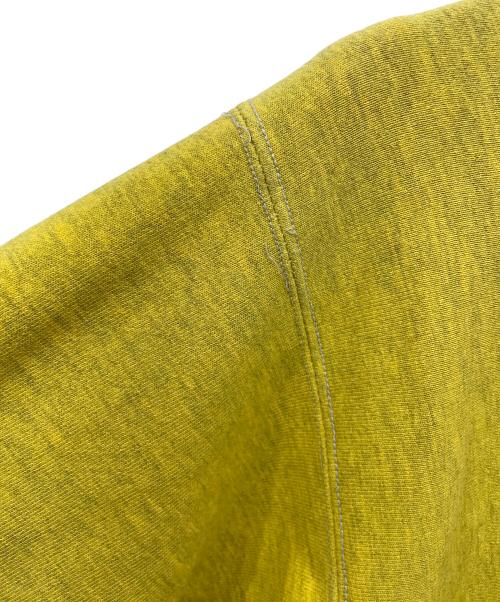 Champion REVERSE WEAVE（チャンピオン リバース ウィーブ）Champion REVERSE WEAVE (チャンピオン リバース ウィーブ) スウェット イエロー サイズ:LARGEの古着・服飾アイテム