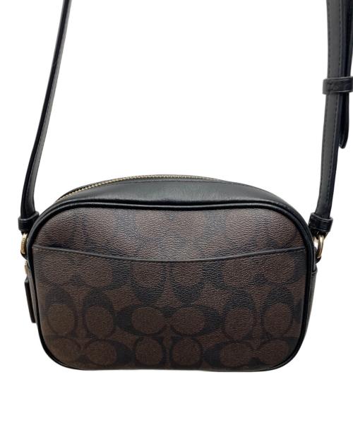 COACH（コーチ）COACH (コーチ) ショルダーバッグ ブラック×ブラウンの古着・服飾アイテム