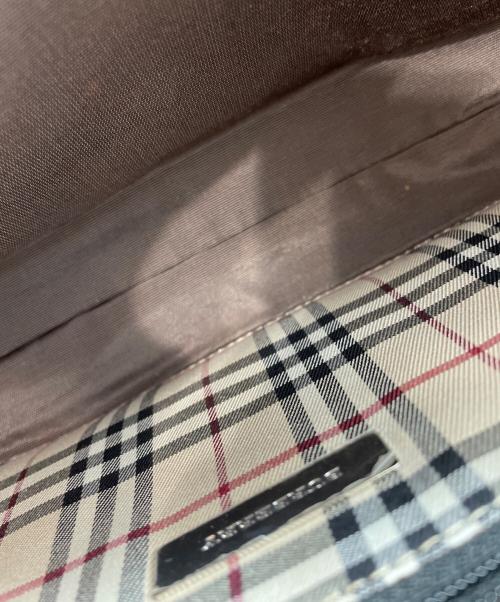 BURBERRY（バーバリー）BURBERRY (バーバリー) ハンドバッグ ブラックの古着・服飾アイテム