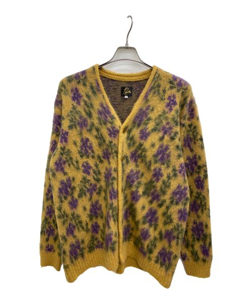 Needles（ニードルズ）Needles (ニードルズ) モヘアカーディガン イエロー サイズ:Ｍの古着・服飾アイテム