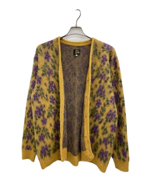 Needles（ニードルズ）Needles (ニードルズ) モヘアカーディガン イエロー サイズ:Ｍの古着・服飾アイテム