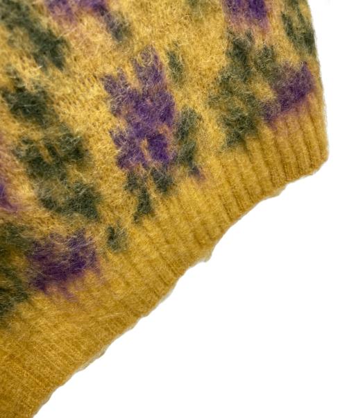 Needles（ニードルズ）Needles (ニードルズ) モヘアカーディガン イエロー サイズ:Ｍの古着・服飾アイテム