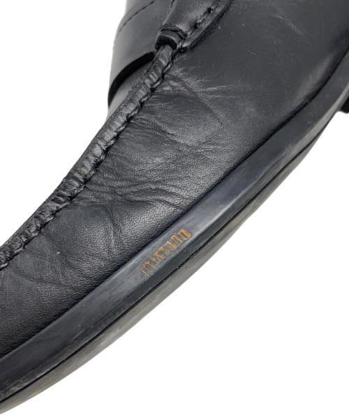 Salvatore Ferragamo（サルヴァトーレ フェラガモ）Salvatore Ferragamo (サルヴァトーレ フェラガモ) ドライビングシューズ ブラック サイズ:61/2の古着・服飾アイテム