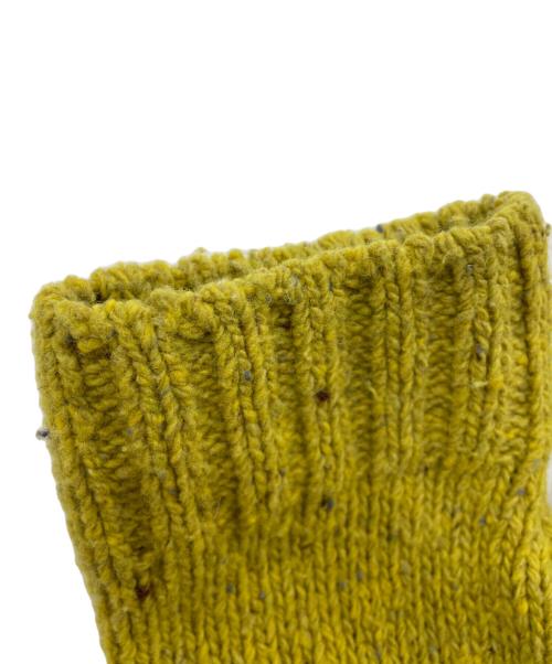 JOHN LAWRENCE SULLIVAN（ジョン ローレンス サリバン）JOHN LAWRENCE SULLIVAN (ジョン ローレンス サリバン) クルーネックニット 黄緑 サイズ:Sの古着・服飾アイテム