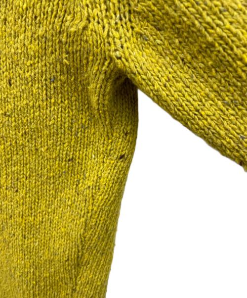 JOHN LAWRENCE SULLIVAN（ジョン ローレンス サリバン）JOHN LAWRENCE SULLIVAN (ジョン ローレンス サリバン) クルーネックニット 黄緑 サイズ:Sの古着・服飾アイテム