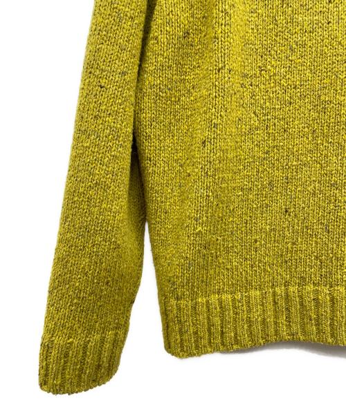 JOHN LAWRENCE SULLIVAN（ジョン ローレンス サリバン）JOHN LAWRENCE SULLIVAN (ジョン ローレンス サリバン) クルーネックニット 黄緑 サイズ:Sの古着・服飾アイテム