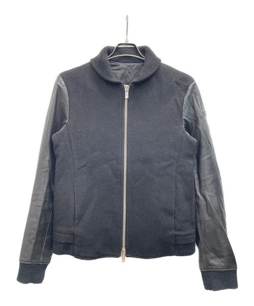 EMPORIO ARMANI（エンポリオアルマーニ）EMPORIO ARMANI (エンポリオアルマーニ) スタジャン ブラック サイズ:Sの古着・服飾アイテム