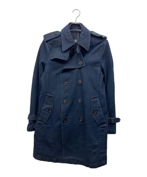 BURBERRY BLACK LABEL（バーバリーブラックレーベル）BURBERRY BLACK LABEL (バーバリーブラックレーベル) トレンチコート ネイビー サイズ:Ｓの古着・服飾アイテム