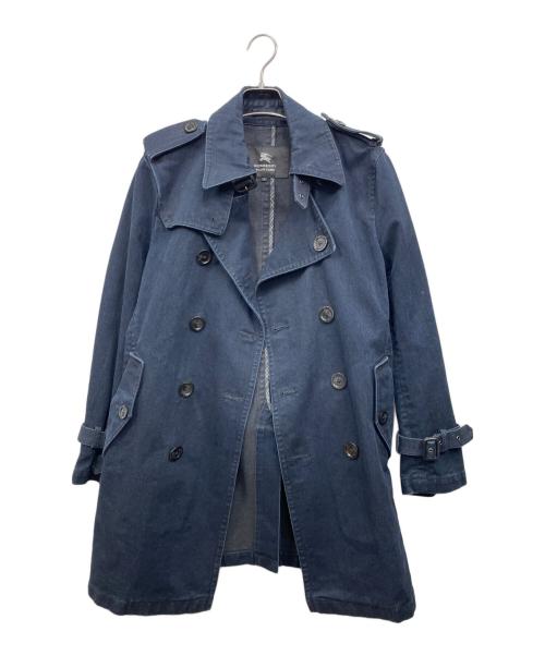 BURBERRY BLACK LABEL（バーバリーブラックレーベル）BURBERRY BLACK LABEL (バーバリーブラックレーベル) トレンチコート ネイビー サイズ:Ｓの古着・服飾アイテム