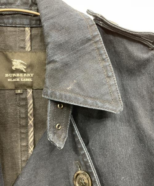 BURBERRY BLACK LABEL（バーバリーブラックレーベル）BURBERRY BLACK LABEL (バーバリーブラックレーベル) トレンチコート ネイビー サイズ:Ｓの古着・服飾アイテム