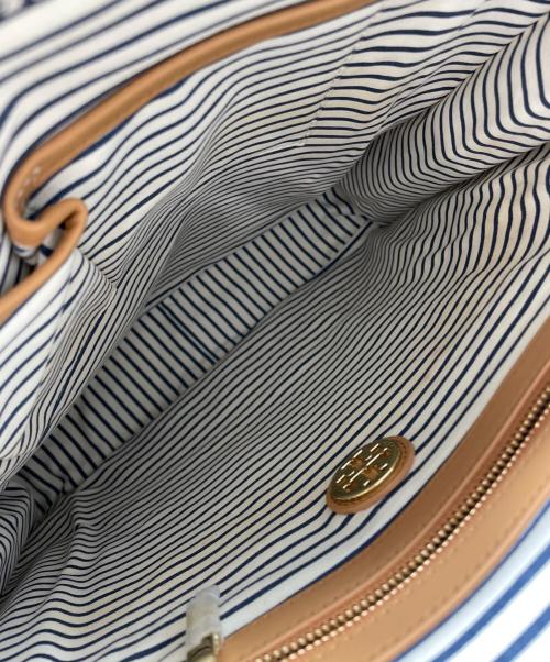 TORY BURCH（トリーバーチ）TORY BURCH (トリーバーチ) トートバッグ アイボリーの古着・服飾アイテム