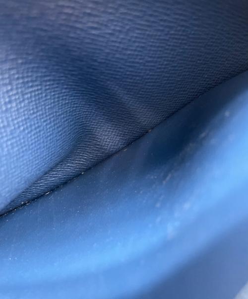 LOUIS VUITTON（ルイ ヴィトン）LOUIS VUITTON (ルイ ヴィトン) 二つ折り長財布 ネイビーの古着・服飾アイテム